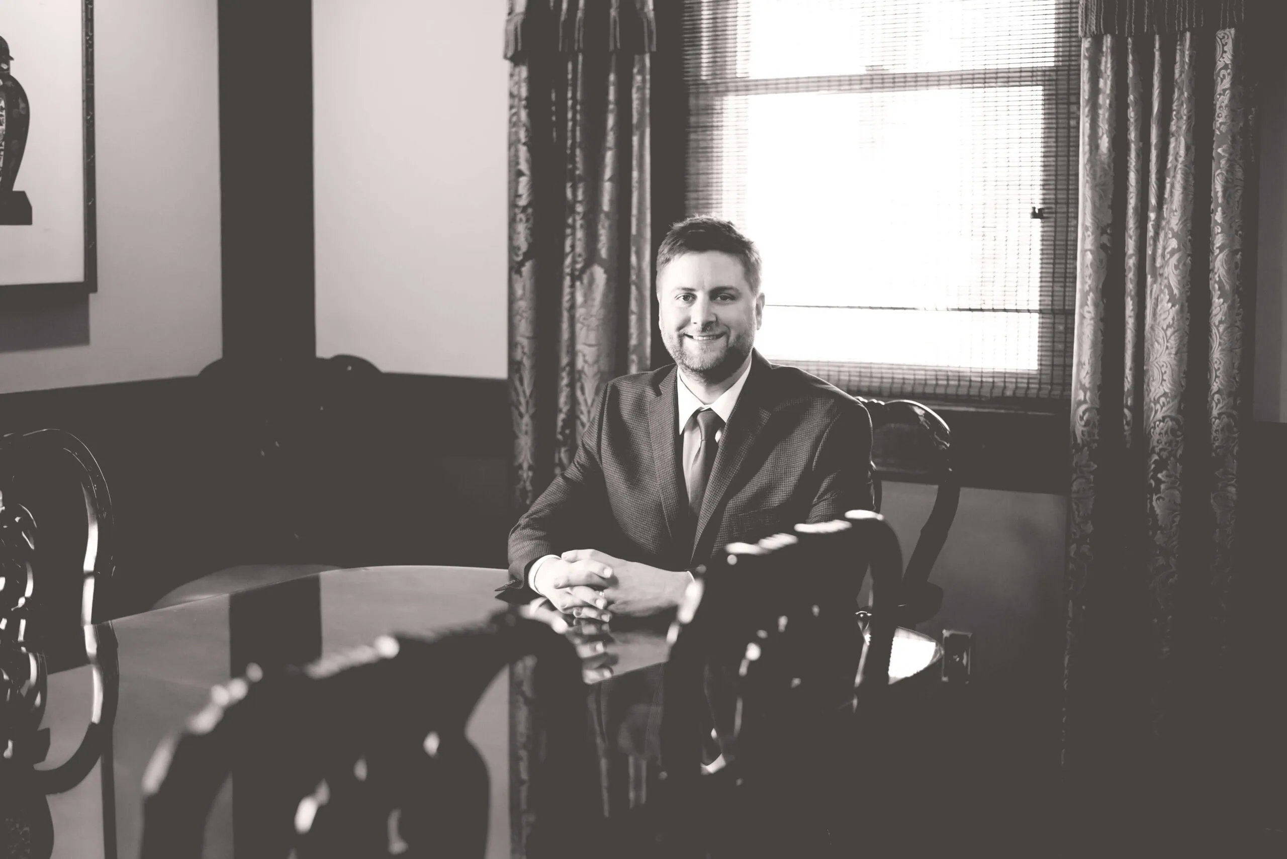Traffic Lawyer Matthew Burkert in Durham, NC handling the Representation of a client for a traffic violation